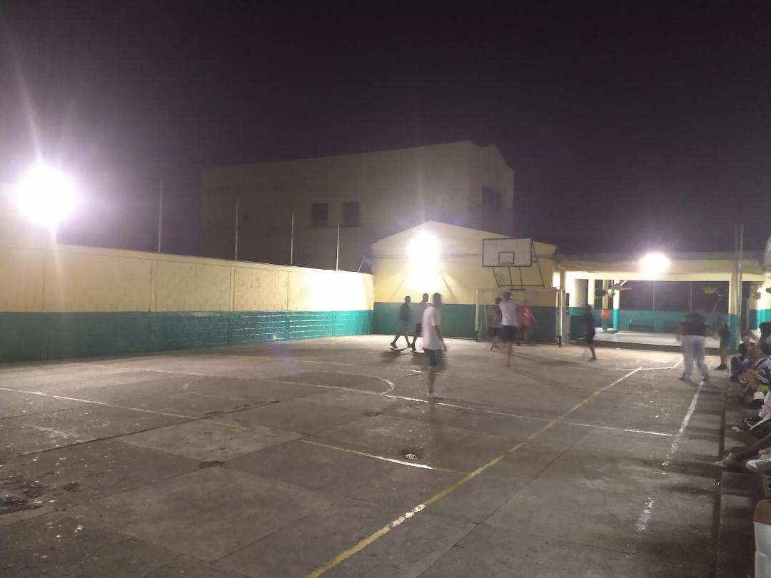 Torneo microfútbol por la noche