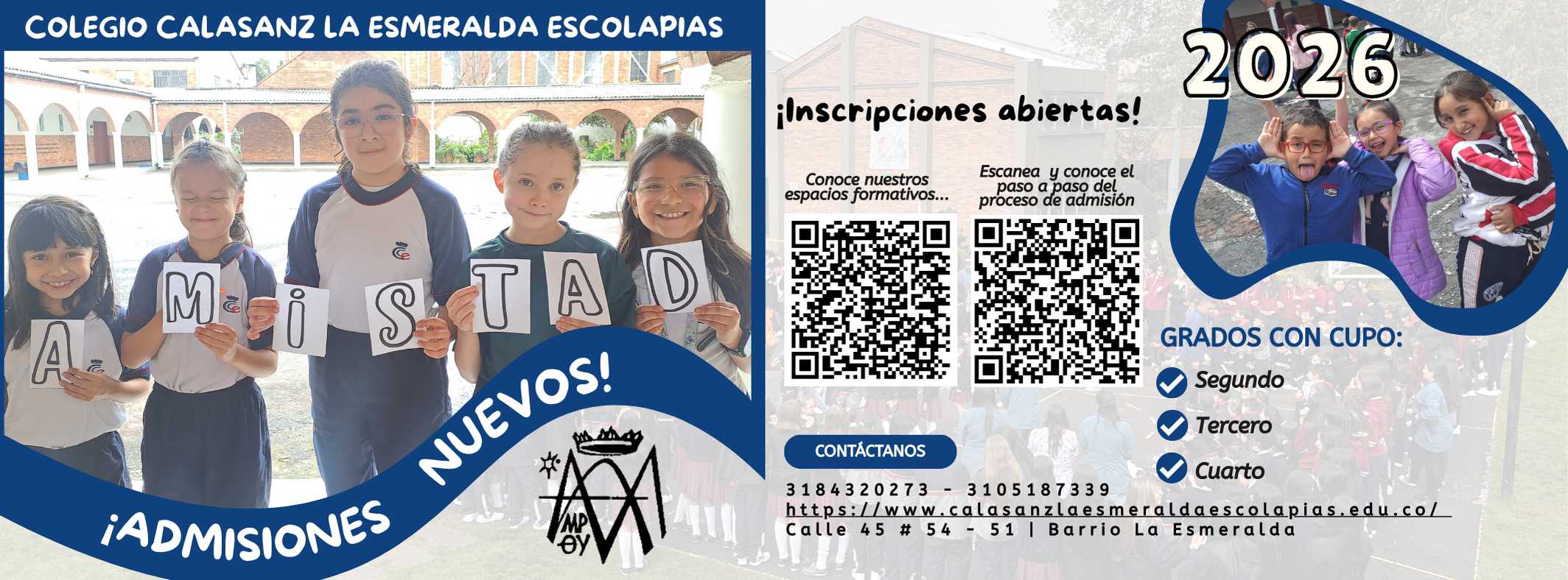 COLEGIO CALASANZ LA ESMERALDA ESCOLAPIAS (Antiguo Colegio Calasanz Femenino) 