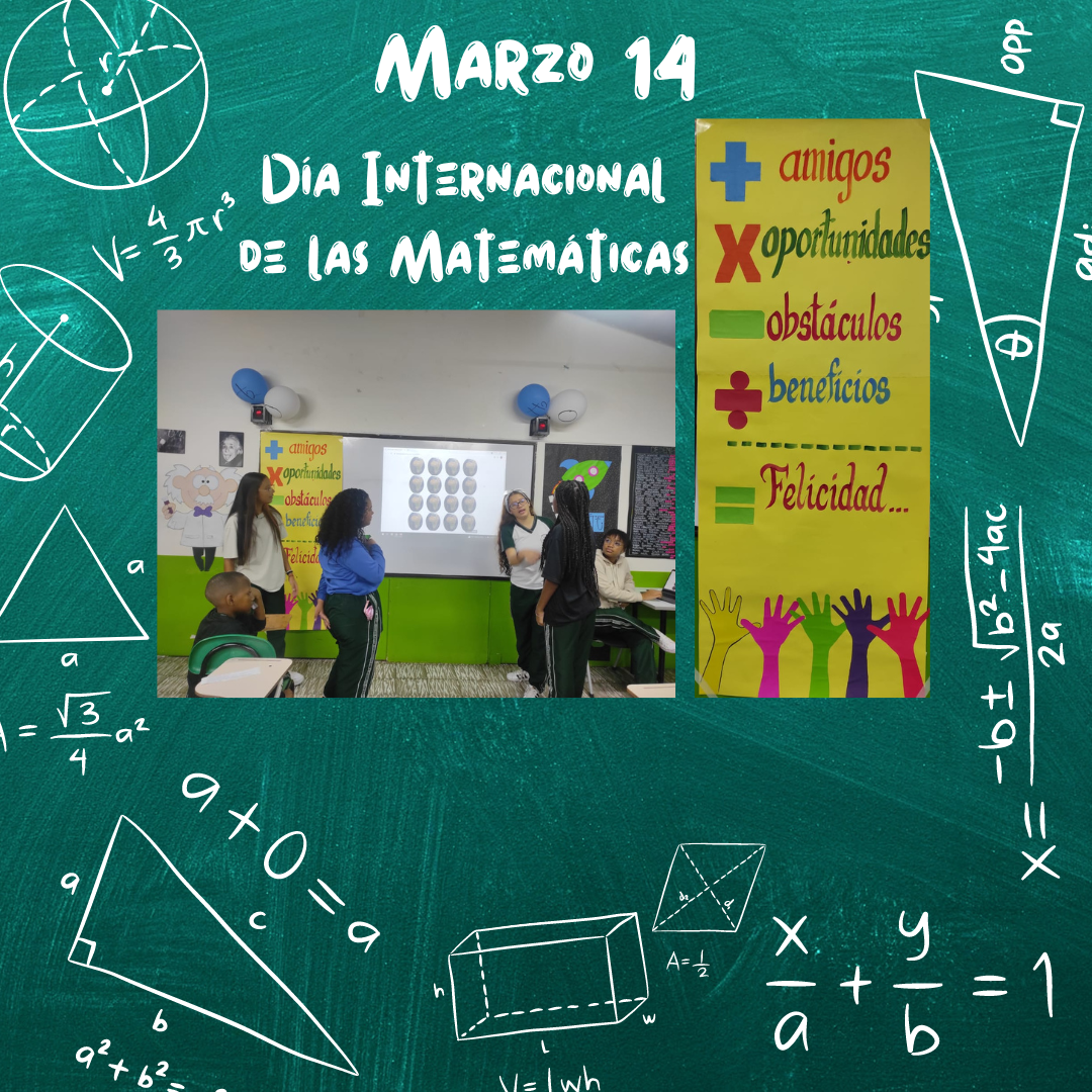 Marzo 14 - Día Internacional de las Matemáticas