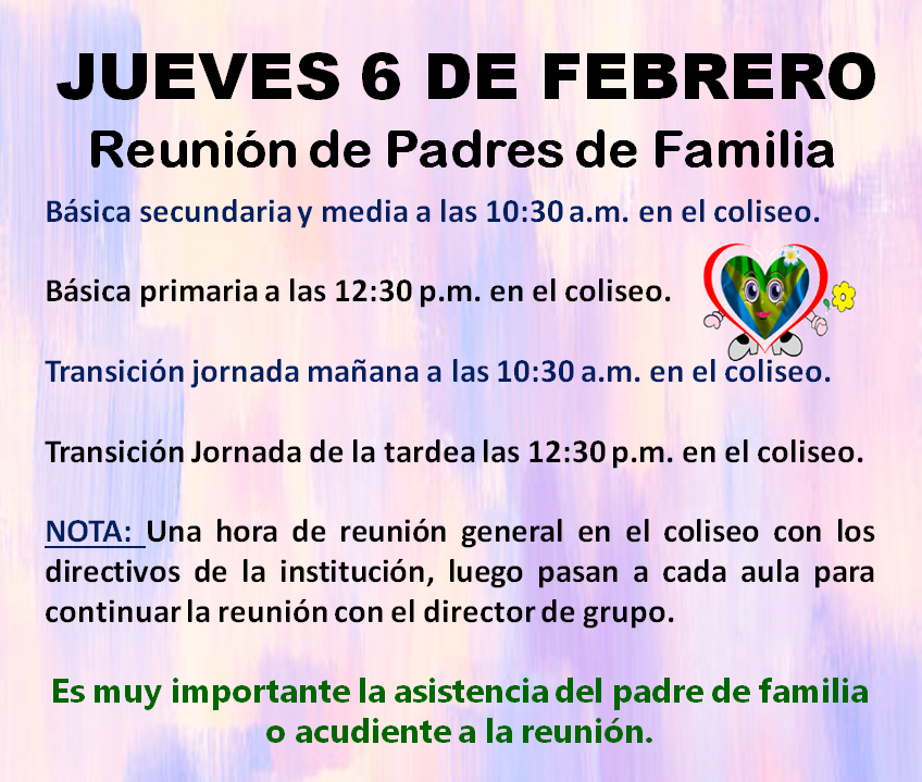 Reunión padre de familia