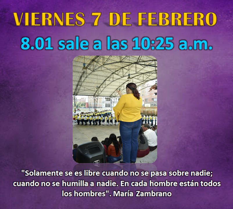 Viernes 7 de febrero