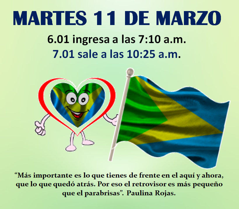 Martes 11 de marzo