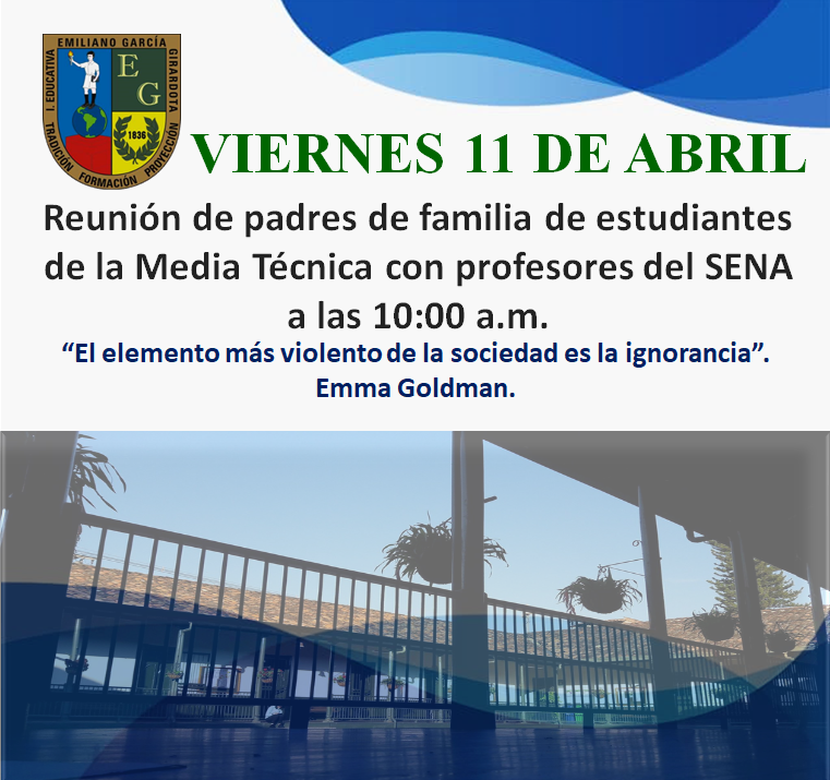 Estudiantes de la media técnica.
