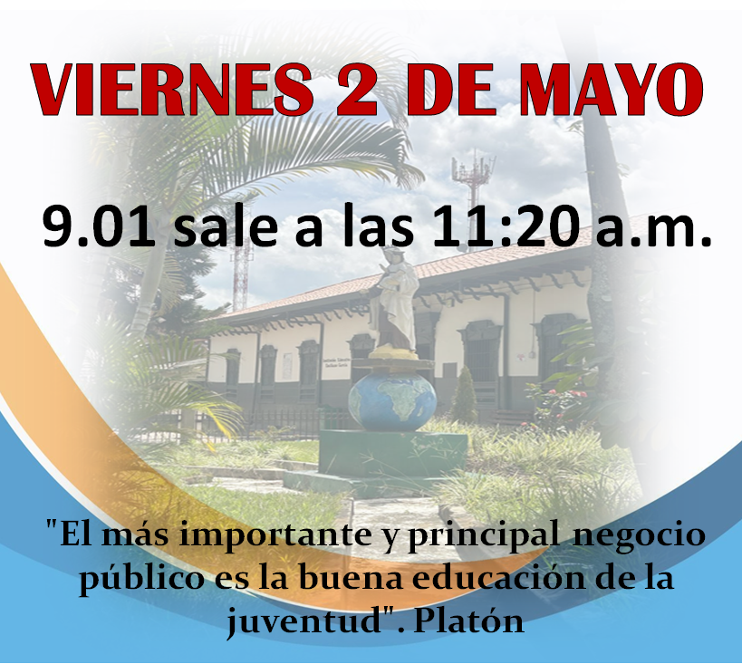 Viernes 2 de mayo