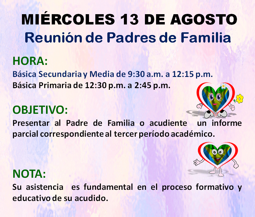 Reunión padres de familia.
