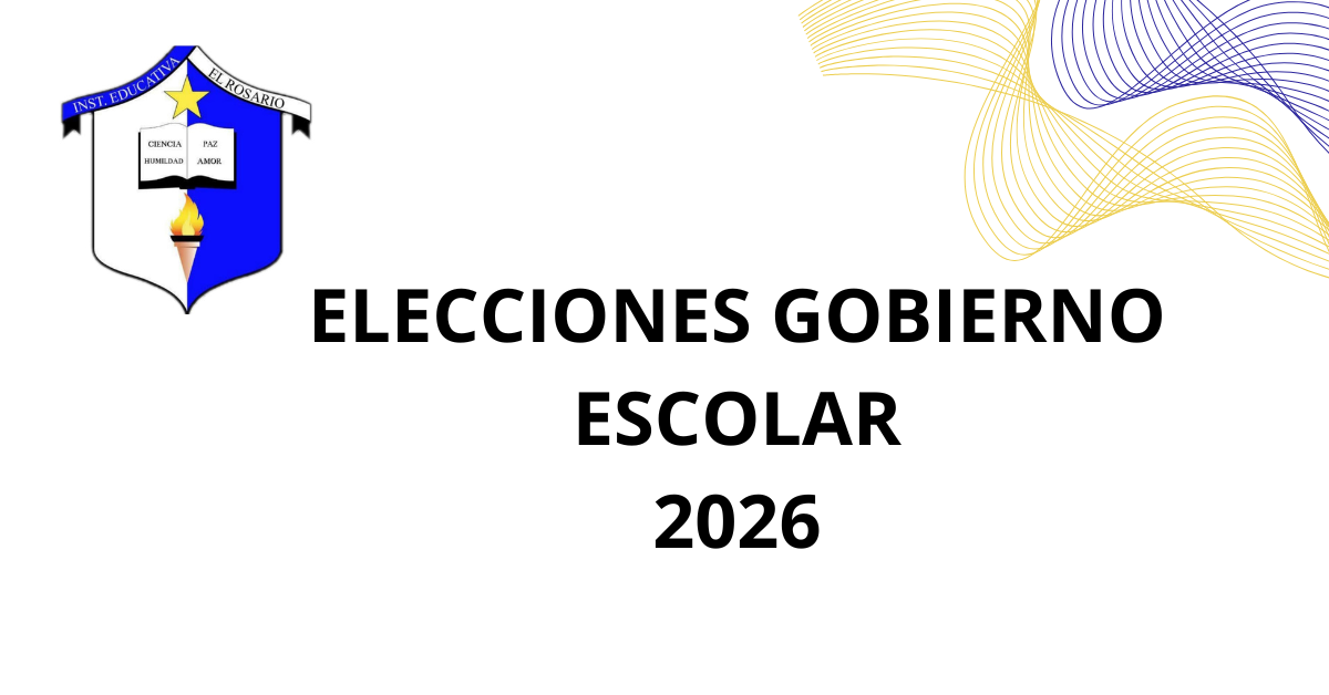 INICIAN LAS ELECCIONES GOBIERNO ESCOLAR