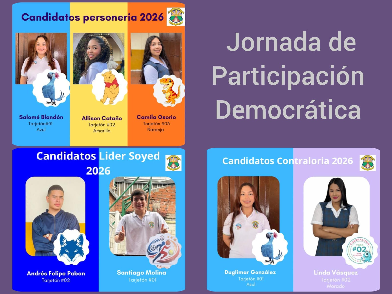 Candidatas personeria 2026