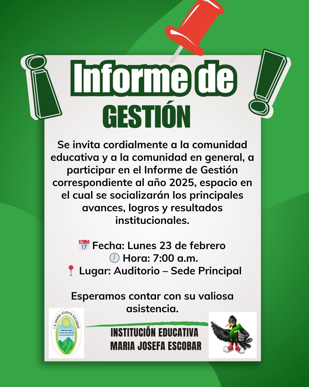 Informe de gestión correspondiente al año 2025