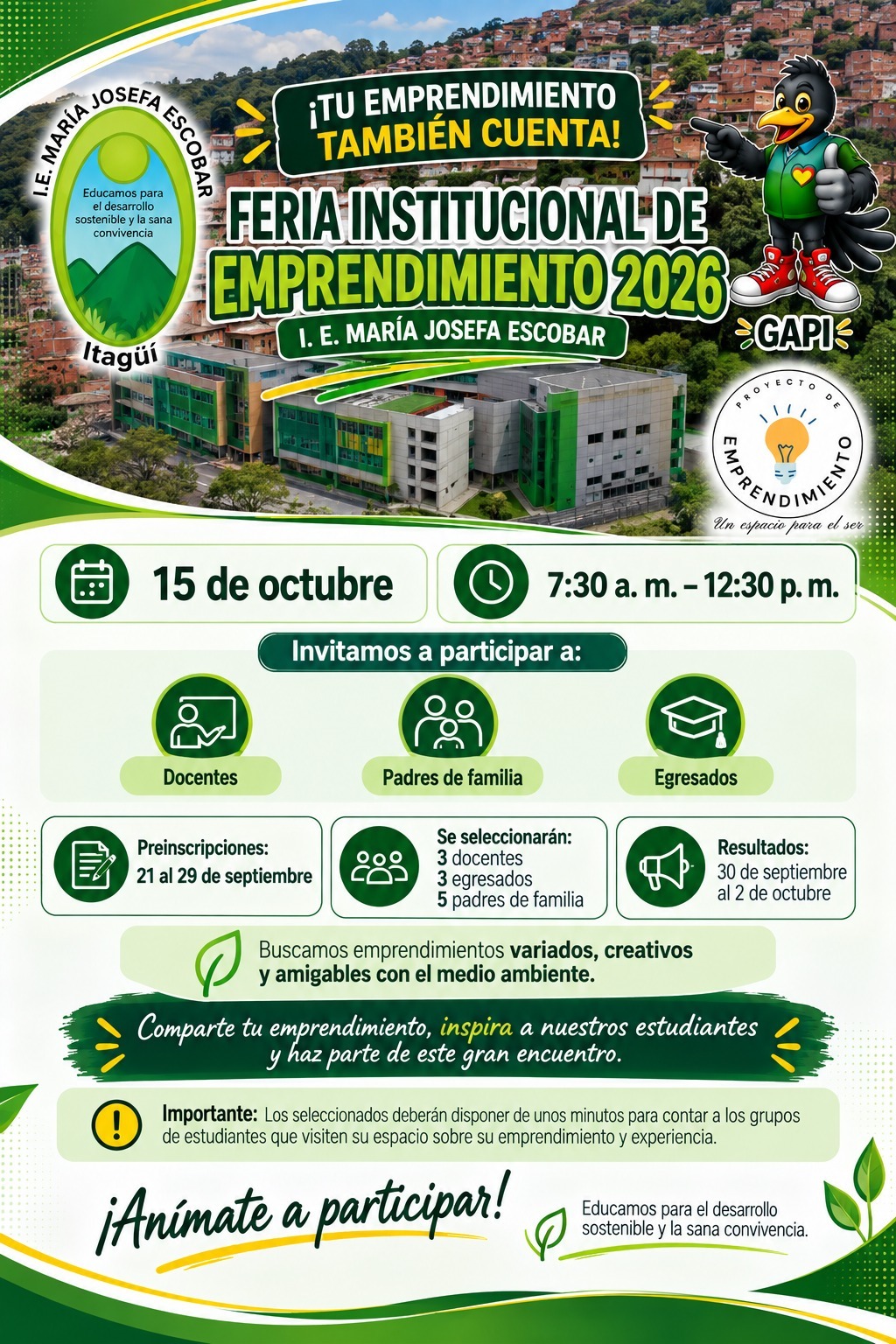 Feria institucional de emprendimiento 2026