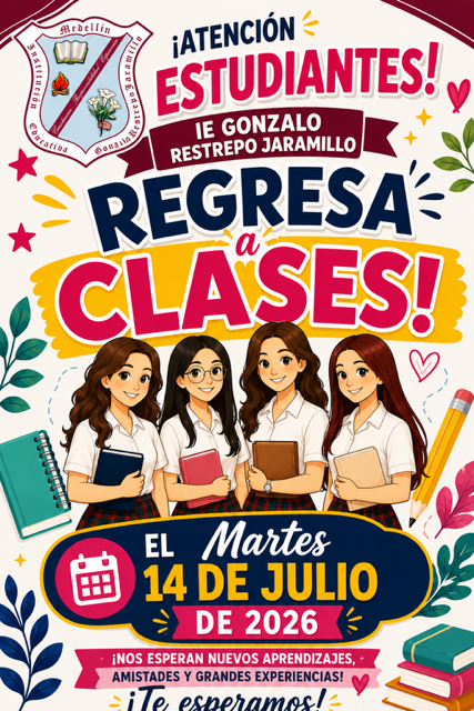 REGRESO A CLASES 14 DE JULIO