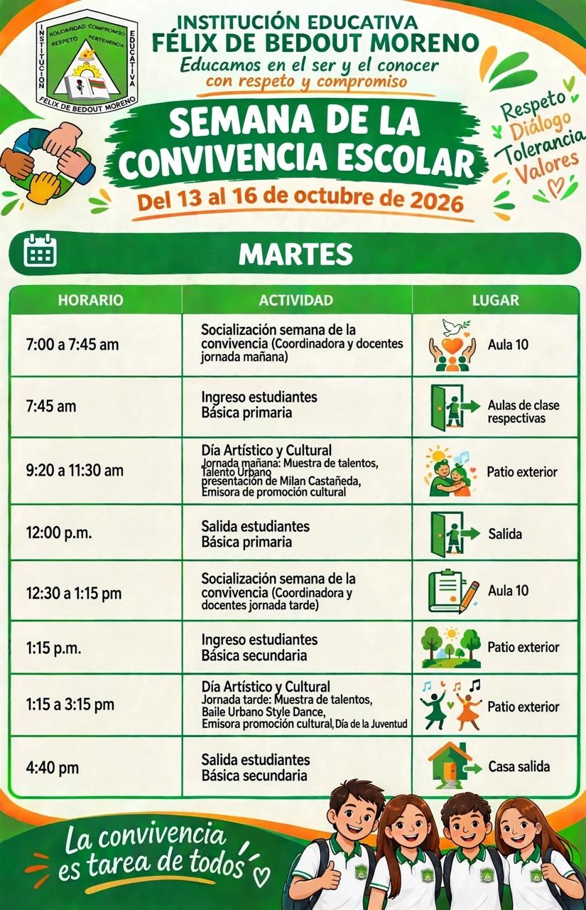 SEMANA FELIXIANA DE LA CONVIVENCIA Y LA PAZ