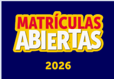 MATRÍCULA AÑO 2026