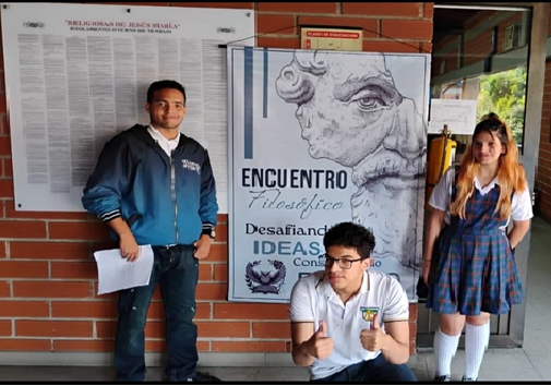 Las Nieves estuvo presente con la Ponencia: Una mirada filosófica o la desesperanza y confusión Juvenil, escrita por el estudiante Sebastián Berrío Loaiza.