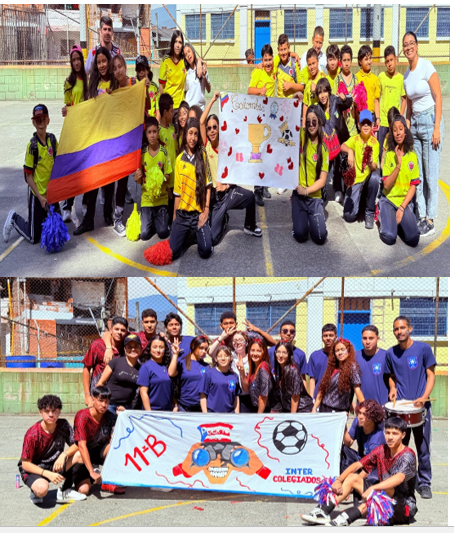 El 18 de julio se llevó a cabo la inauguración de los juegos interclases.