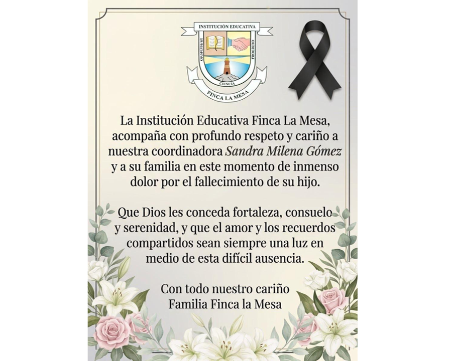 Condolencia