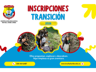 Inscripciones abiertas transición 2026