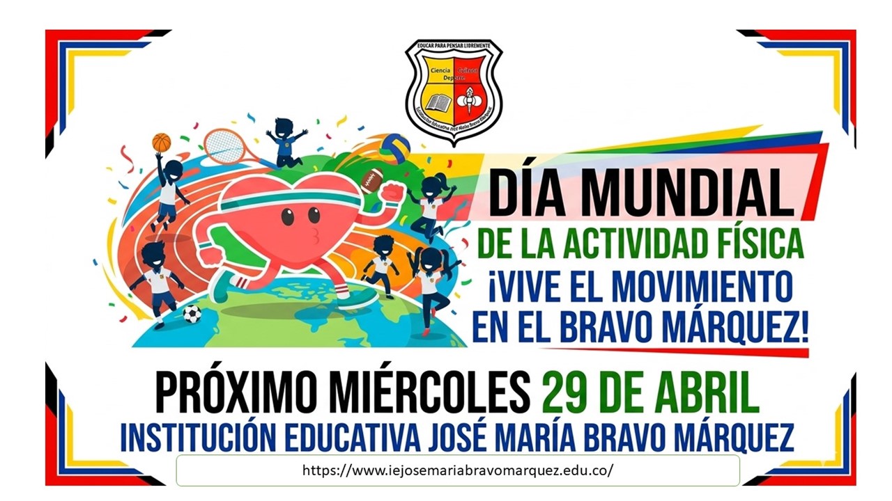 El Día Mundial de la Actividad Física se celebra en Colombia y el mundo el 6 de abril de cada año, con el objetivo de combatir el sedentarismo y promover hábitos de vida saludable para prevenir enfermedades crónicas.