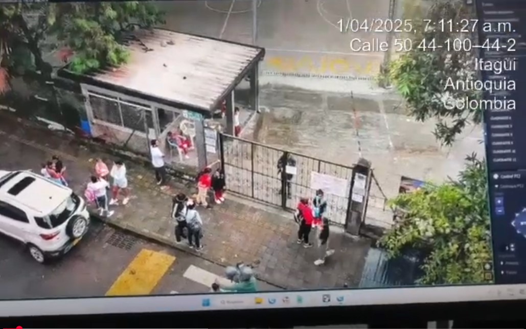 Saludo desde la Central de monitoreo a las Instituciones Educativas 1 de abril