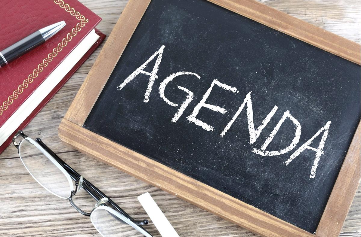 Es un documento pdf que muestra la agenda de actividades institucionales de esta semana.