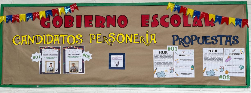 Conoce las propuestas de nuestros candidatos que se encuentran en la cartelera institucional.