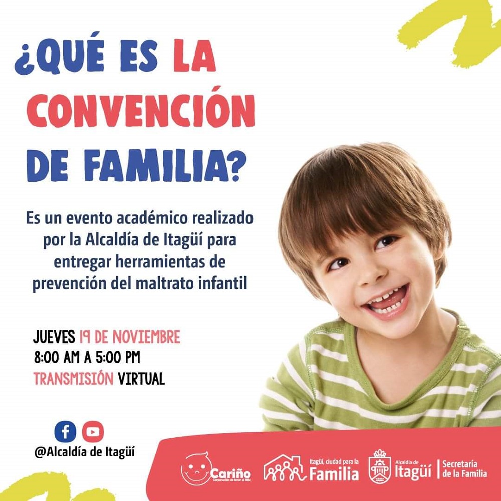Estamos listos para nuestra primera Convención de Familia -Cuídalos- aprendiendo a prevenir el maltrato infantil-