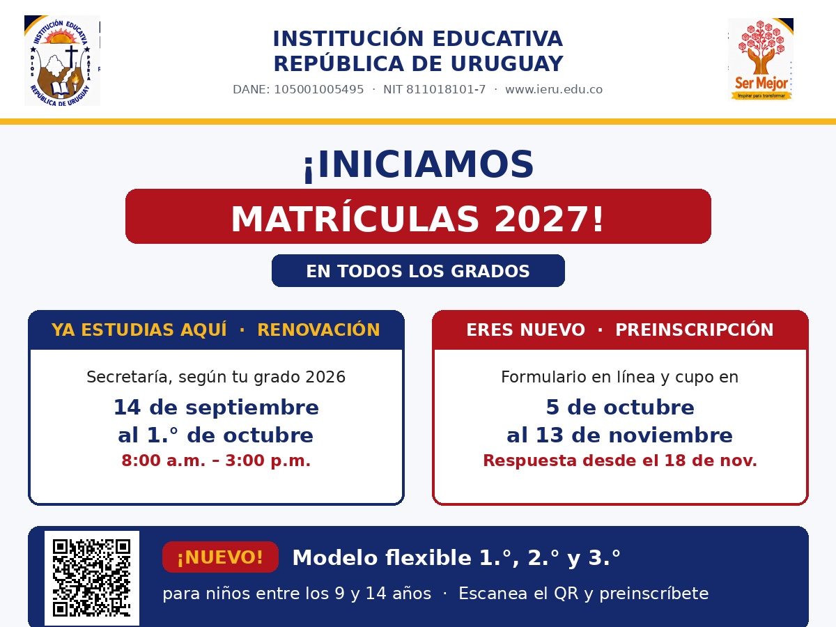 Matriculas Abiertas