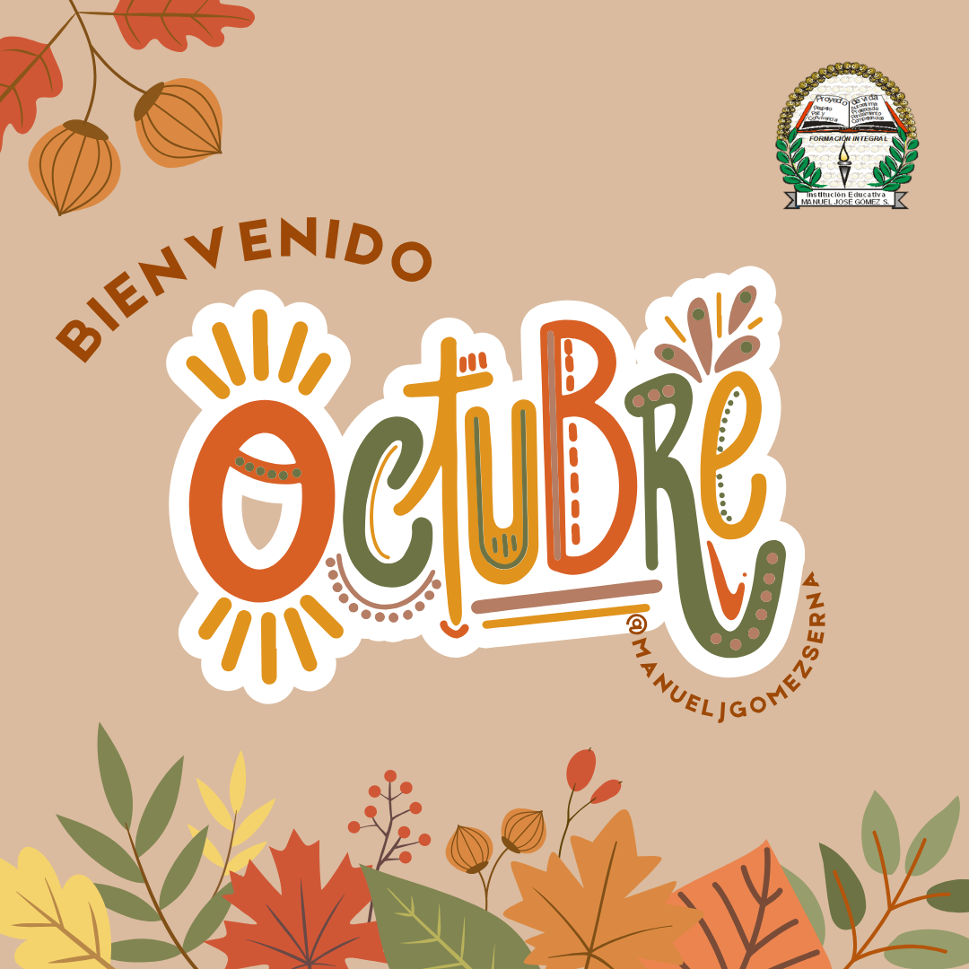 Agenda semanal Octubre