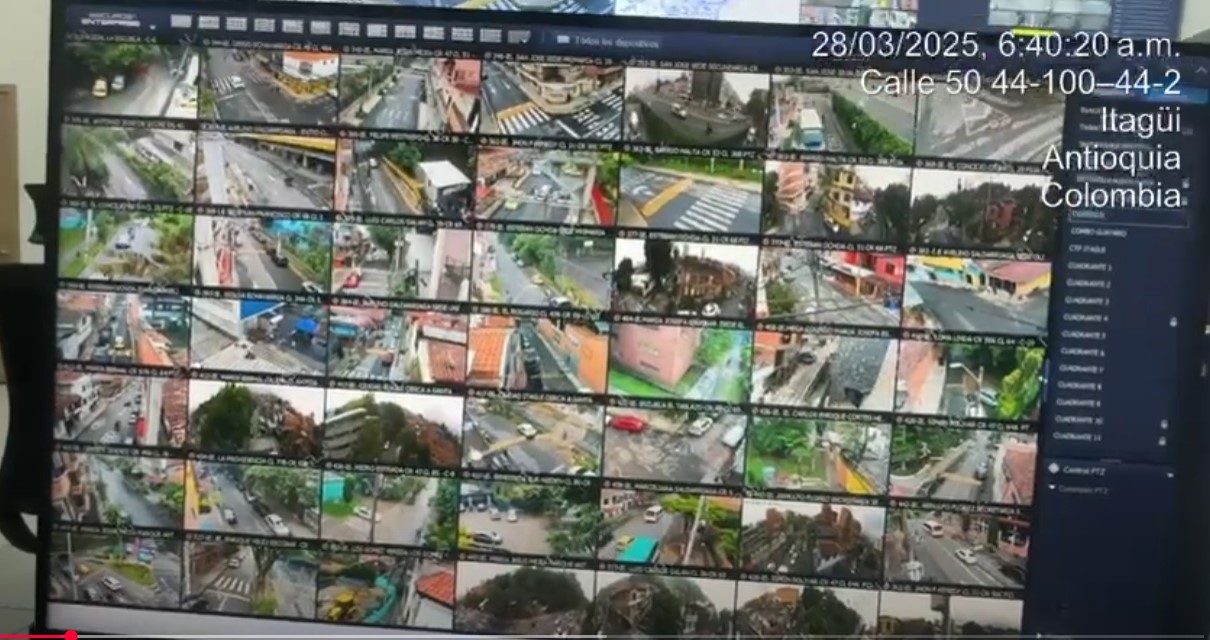 Saludo desde la Central de monitoreo a las Instituciones Educativas 28 de marzo