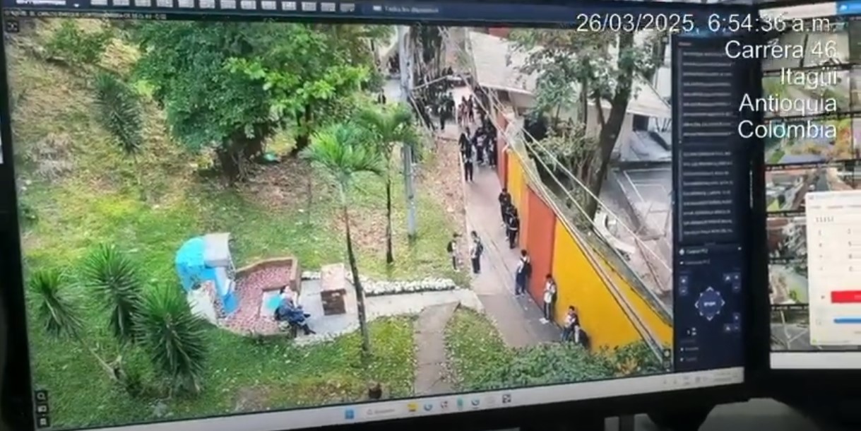 Saludo desde la Central de monitoreo a las Instituciones Educativas