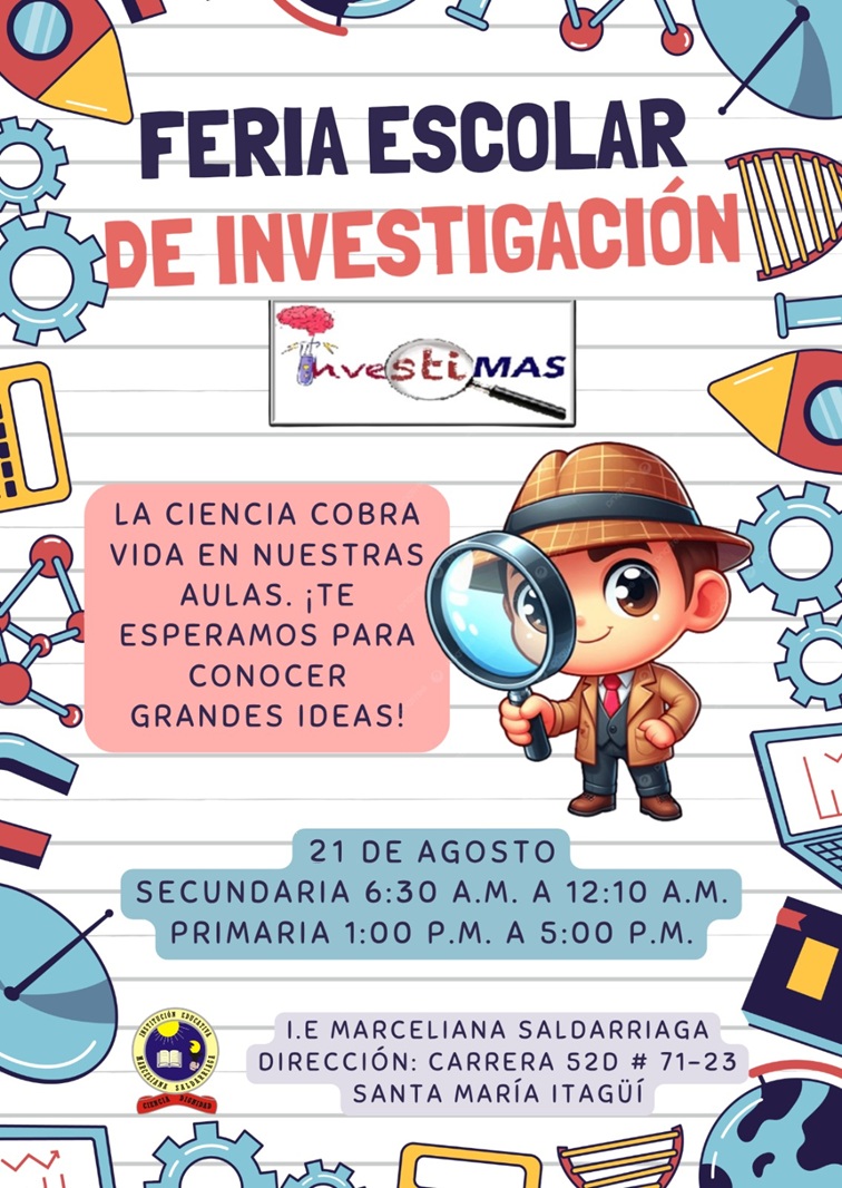 Invitación cordial a la feria escolar de investigación 2026