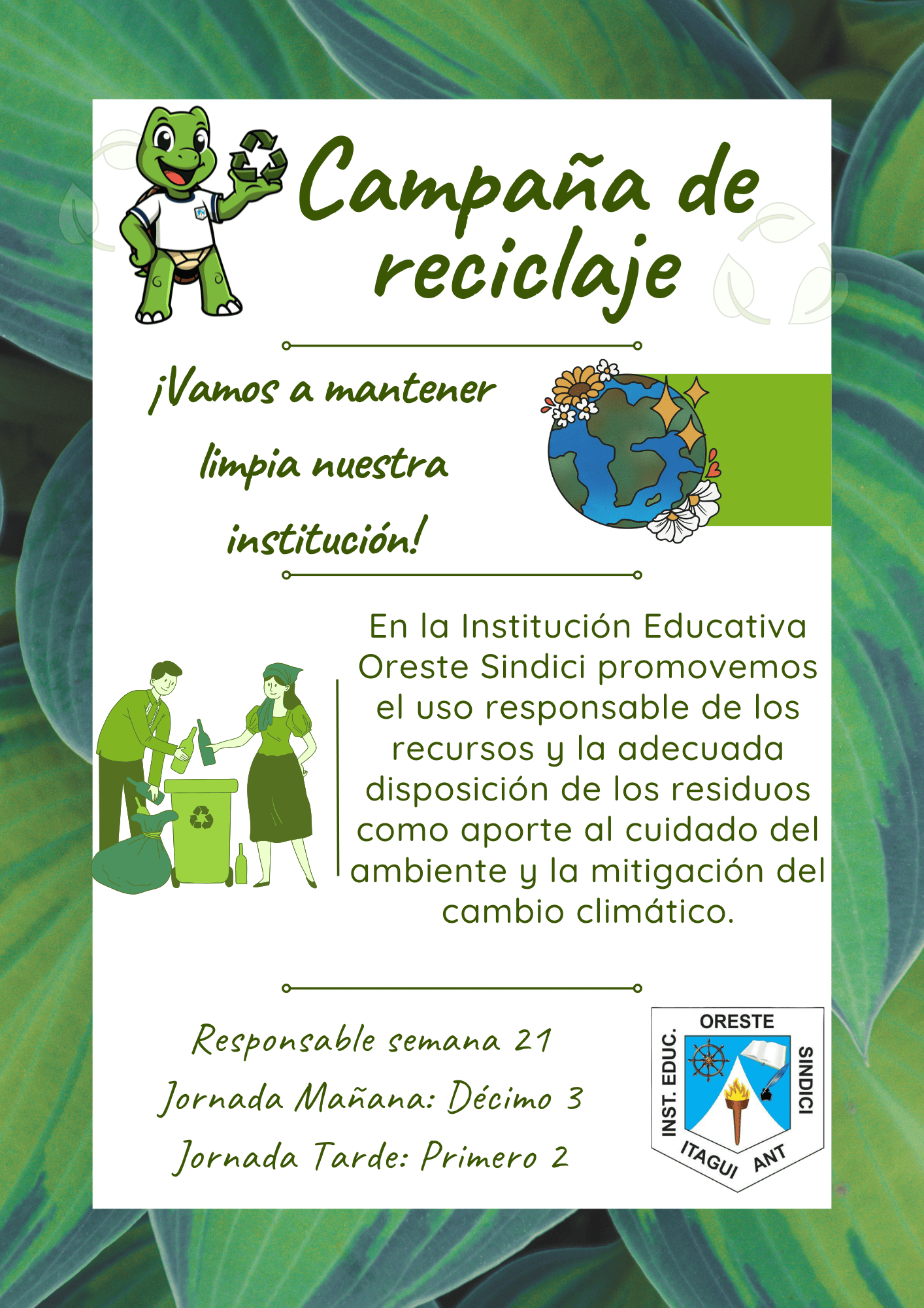 Campaña de reciclaje semana 21