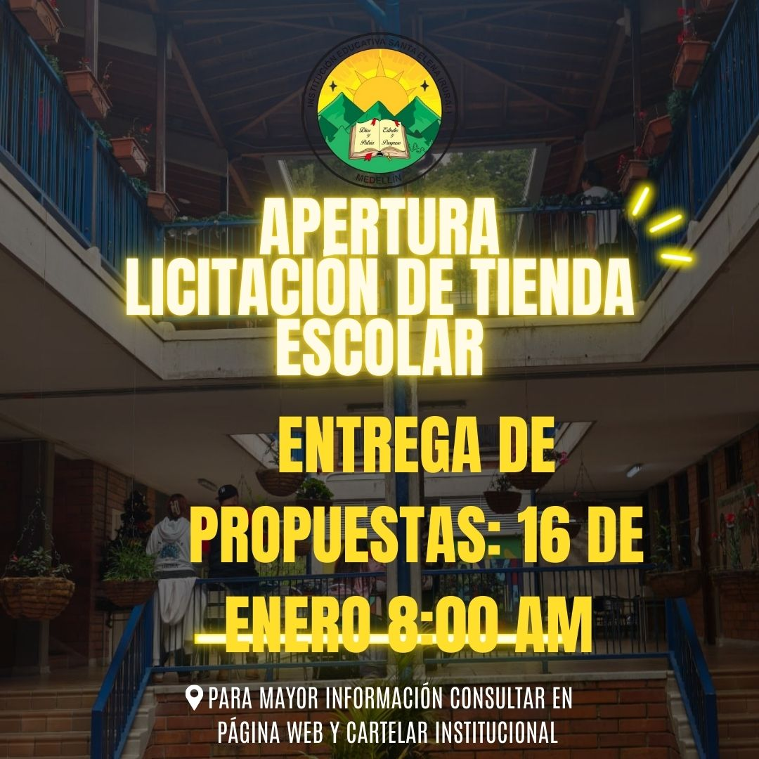 Licitación de tienda