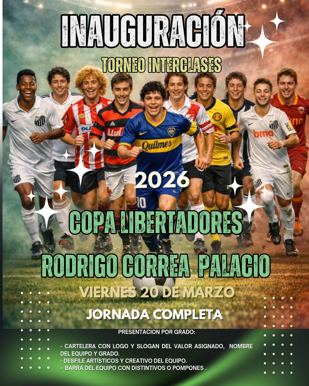 Inauguración torneo Interclases