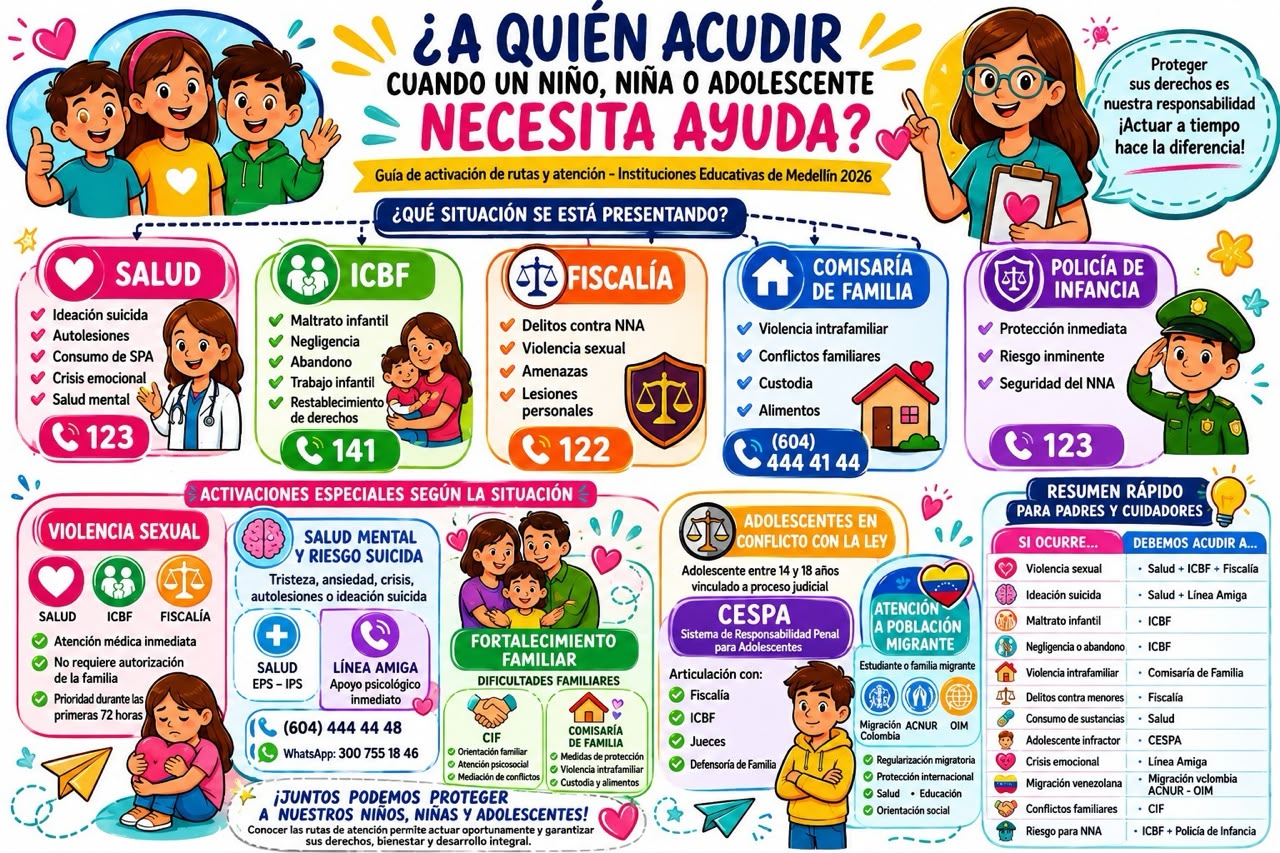 A quién acudir si necesitas ayuda