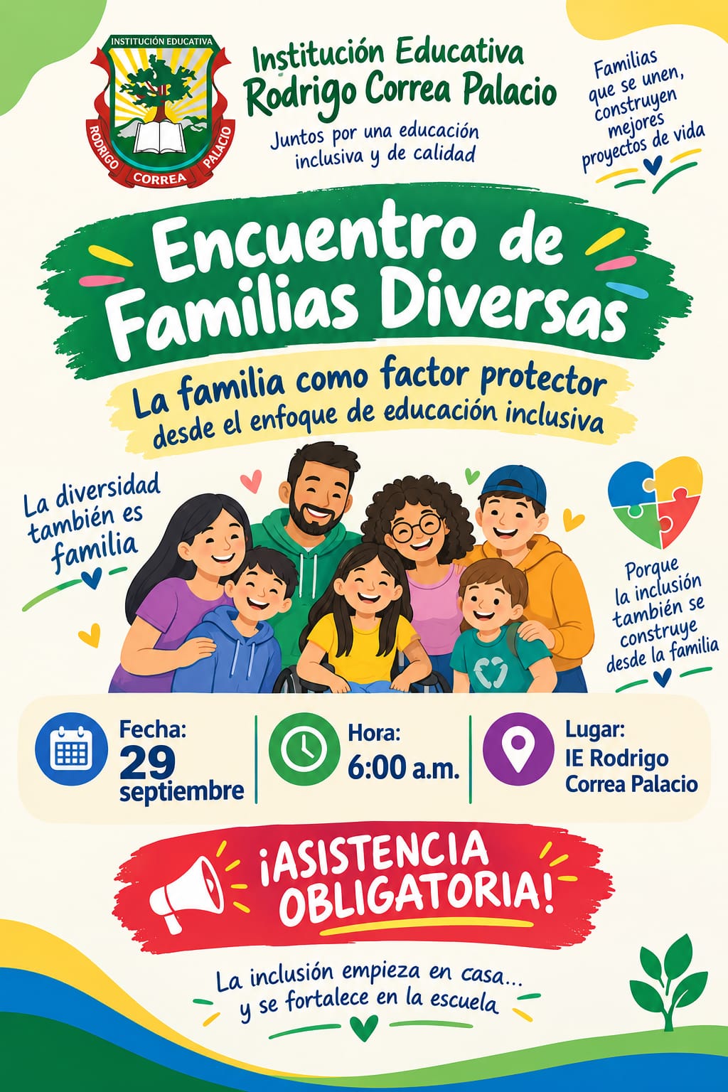 Encuentro de familias diversas