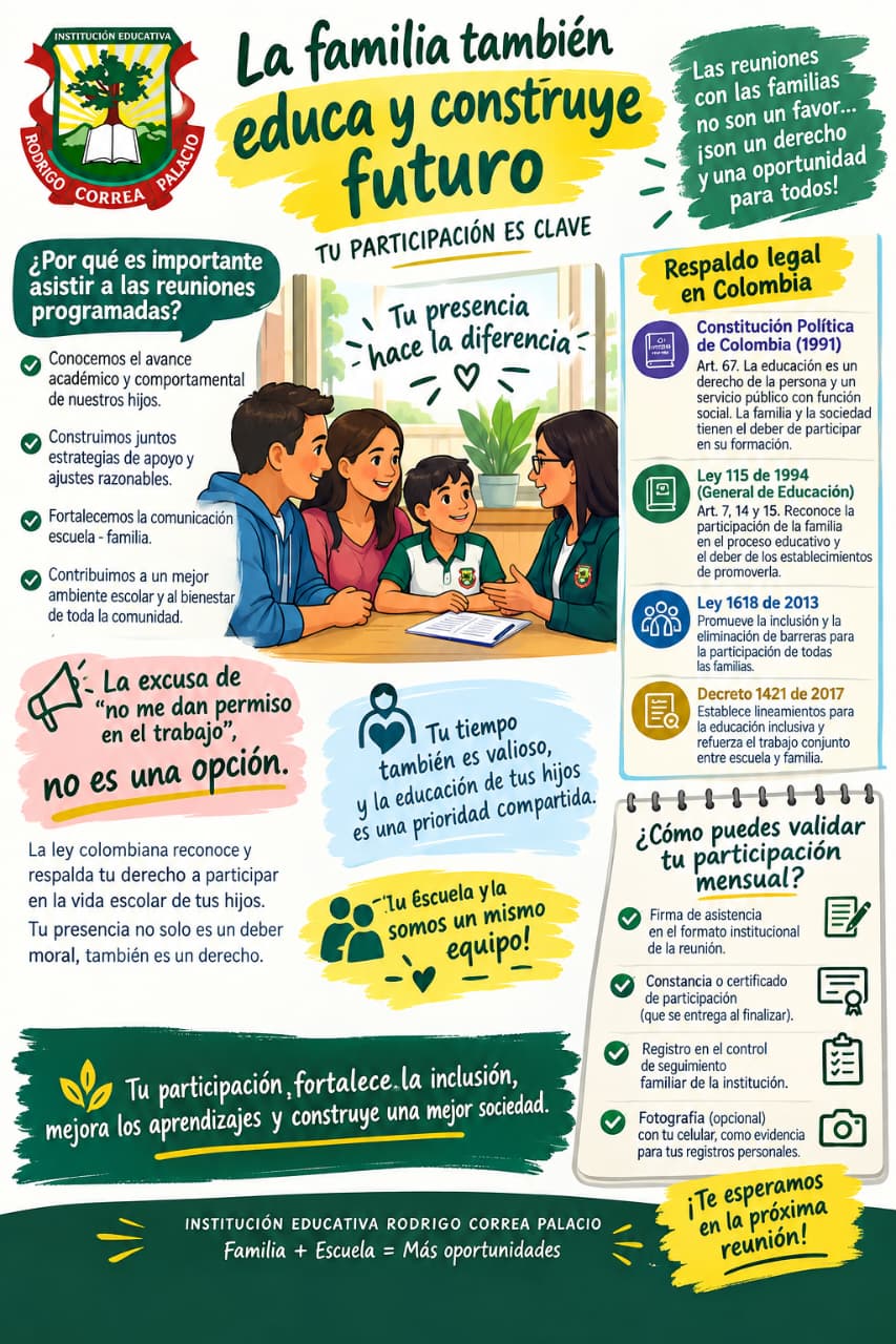 La familia también educa y construye futuro
