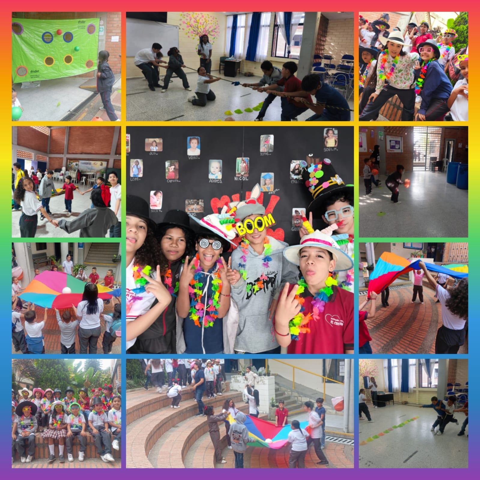 Celebración del día del niño jornada de la tarde primaria