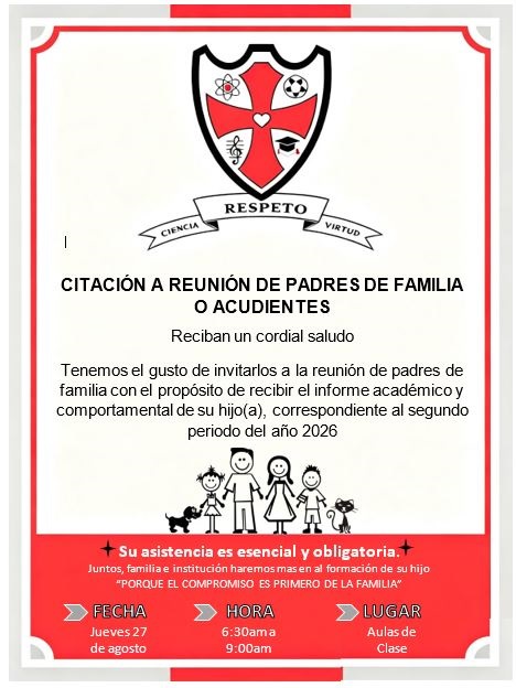 Entrega de informes acadêmicos.
