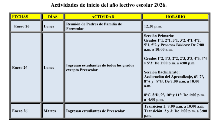 Ingreso estudiantes 2026