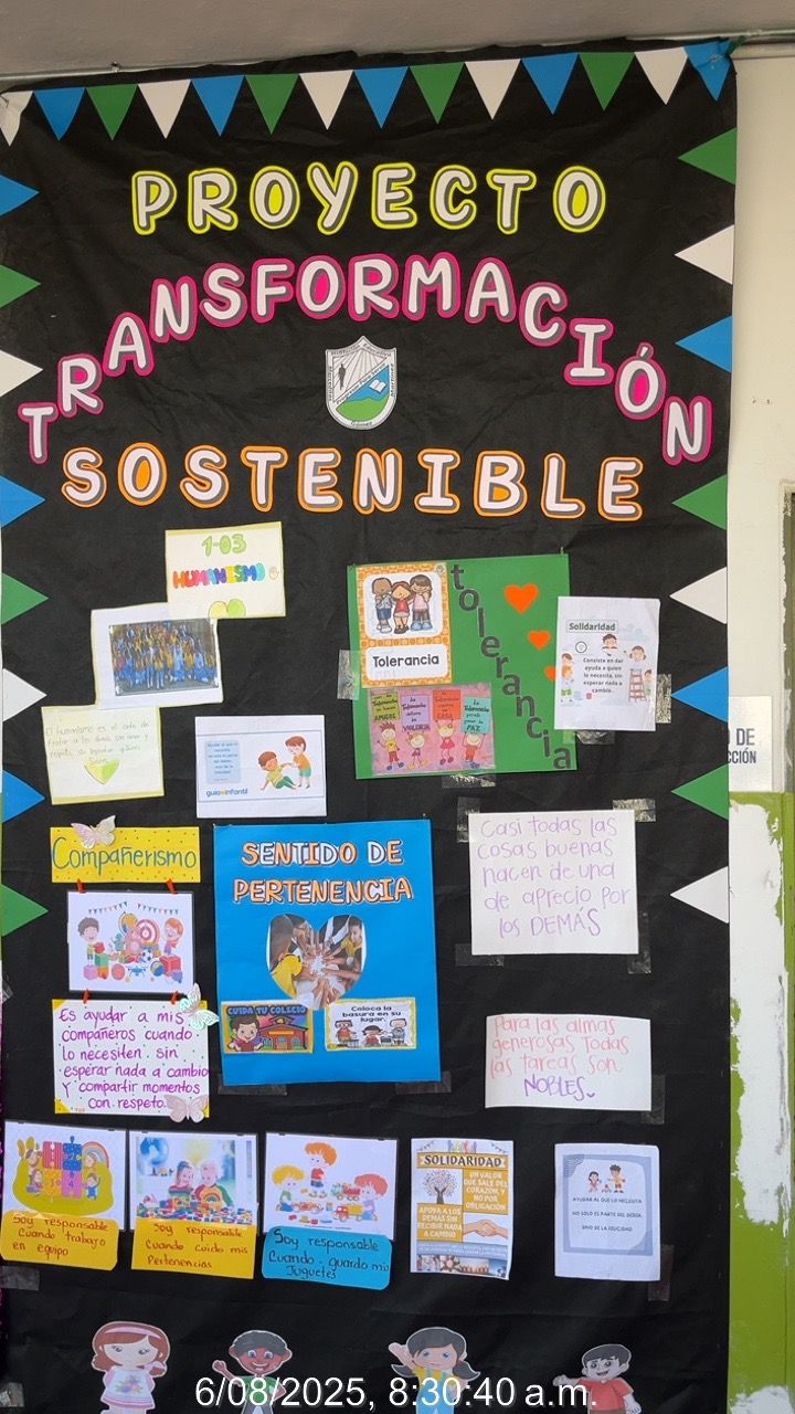 ¡Educamos para transformar, transformamos para trascender!