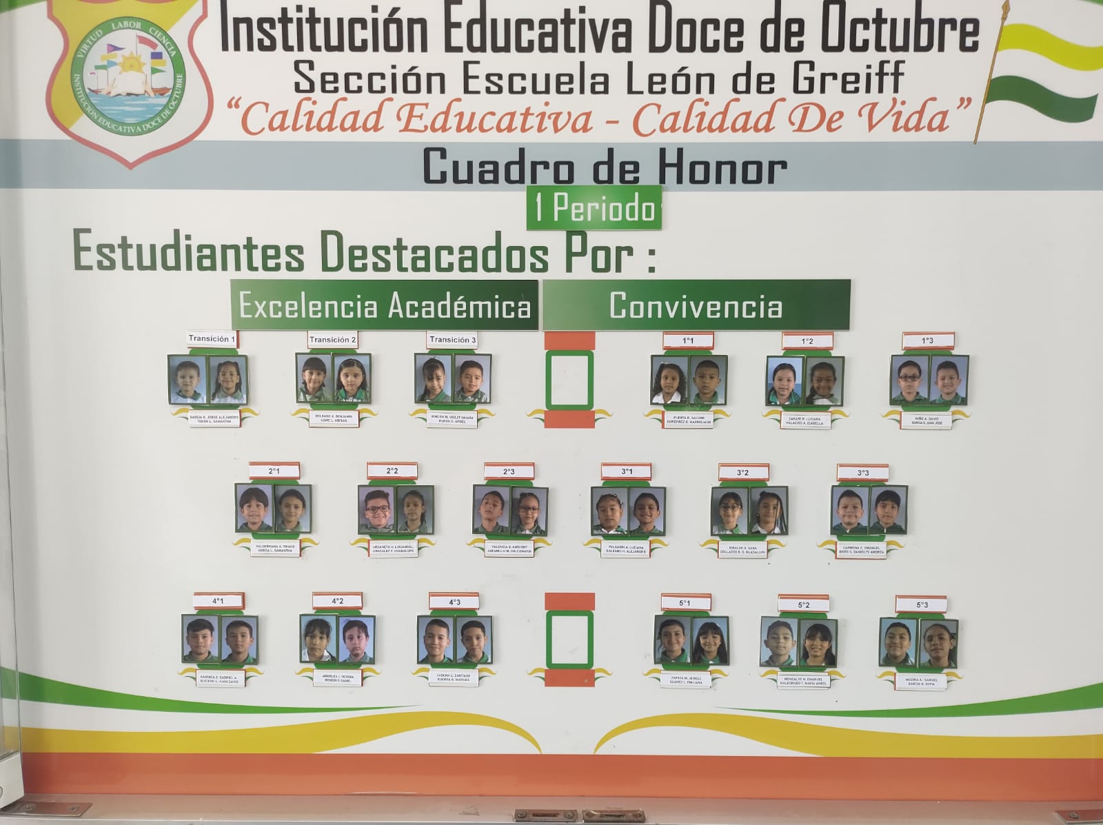 Cuadro de Honor