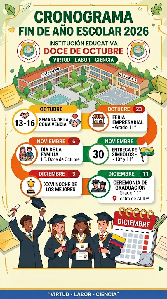 Mensaje de Rectoría a toda nuestra Comunidad Educativa