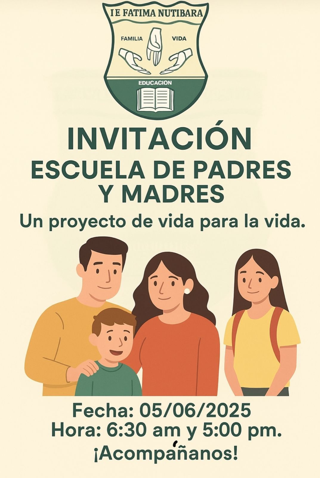 Escuela de madres, padres y cuidadores.