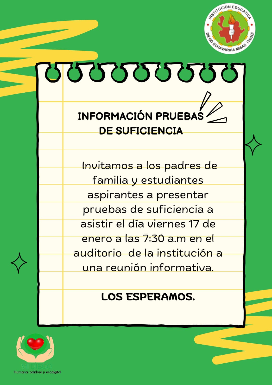 Pruebas de suficiencia