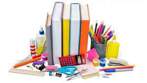 Lista de útiles escolares sugerida.