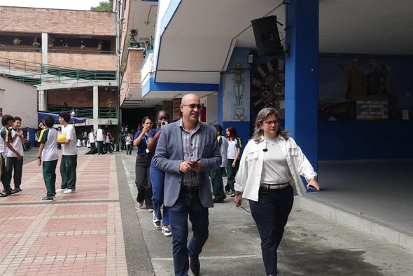 Visita de la Secretaría de Educación de Medellín