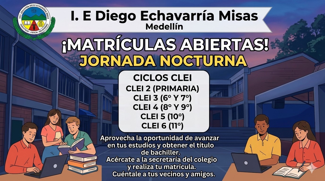 Invitación para matricularse en CLEI