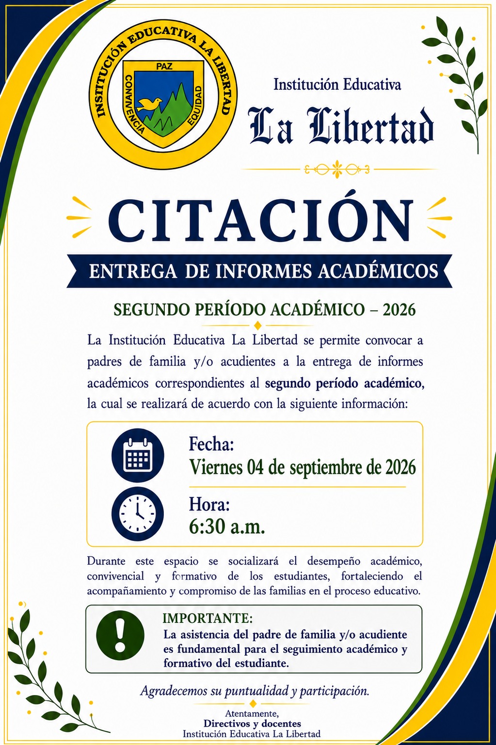 IE LA LIBERTAD