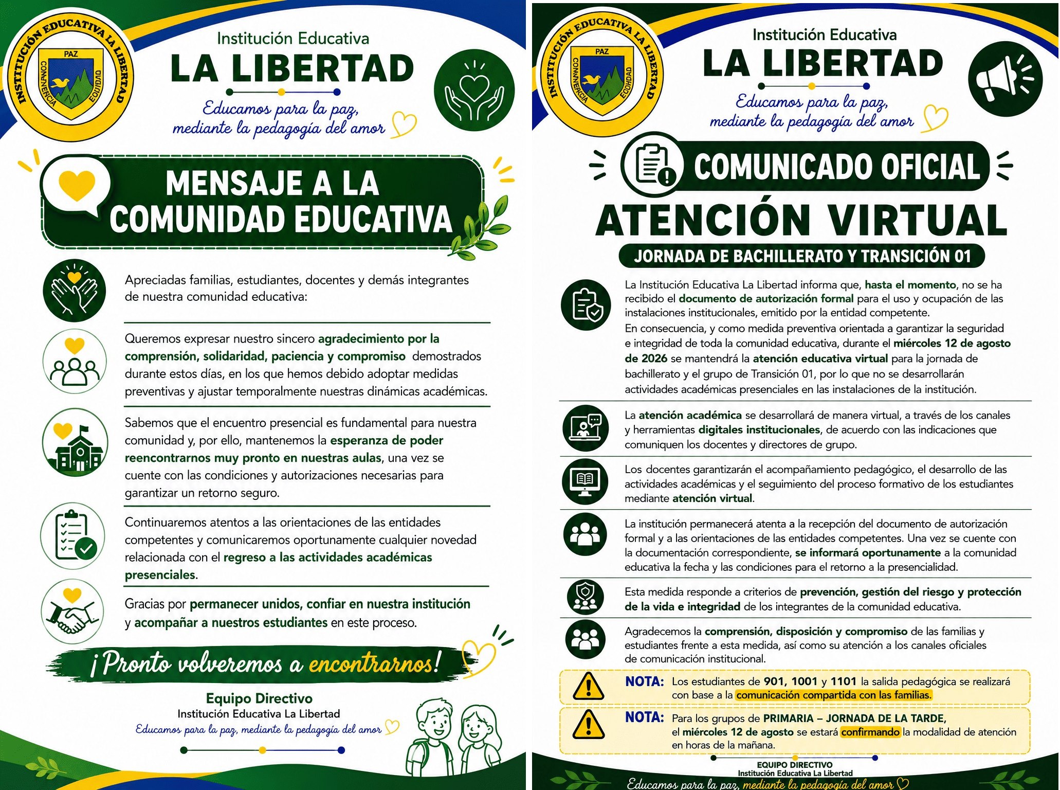 COMUNICADO