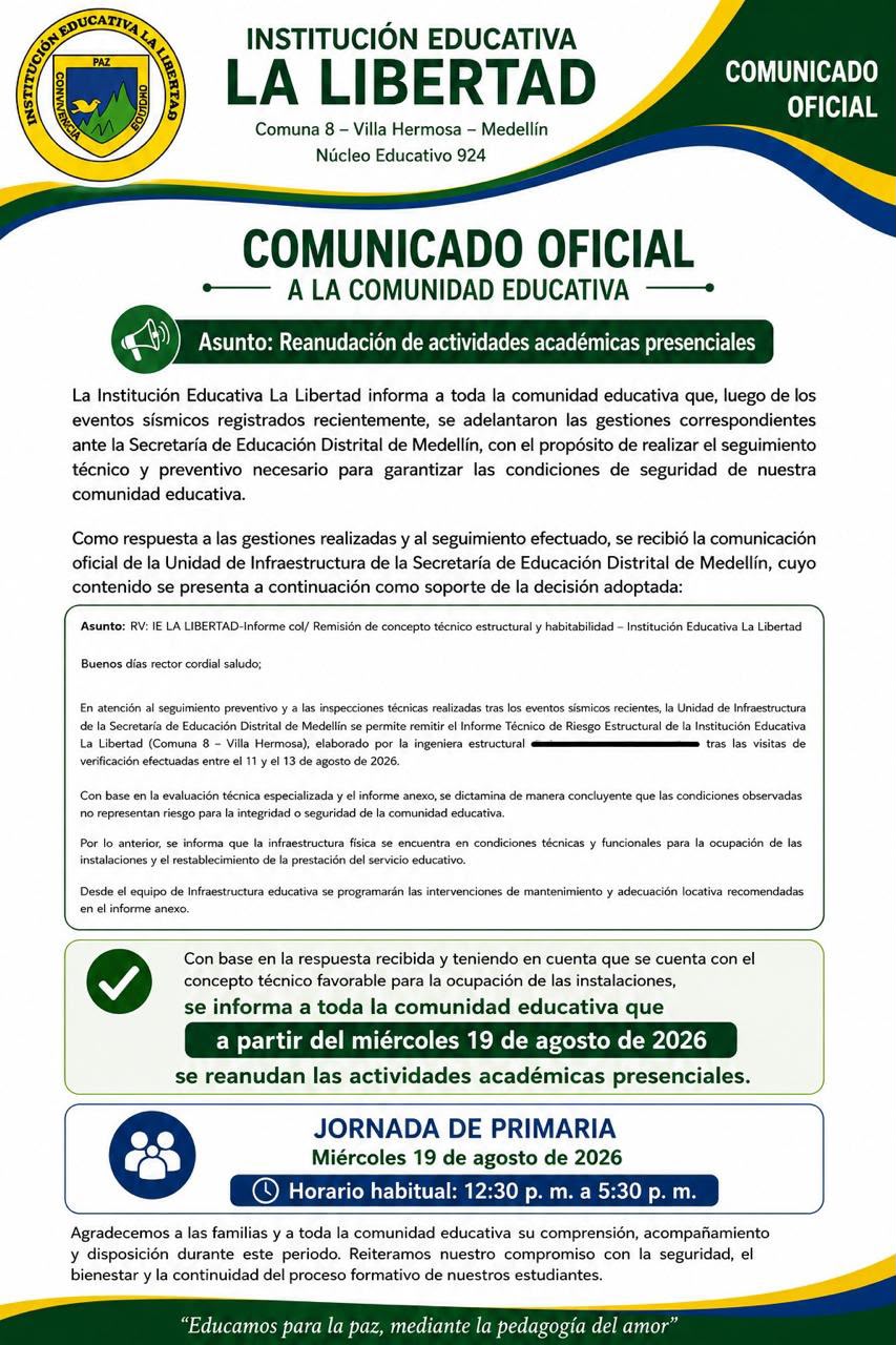 COMUNICADO